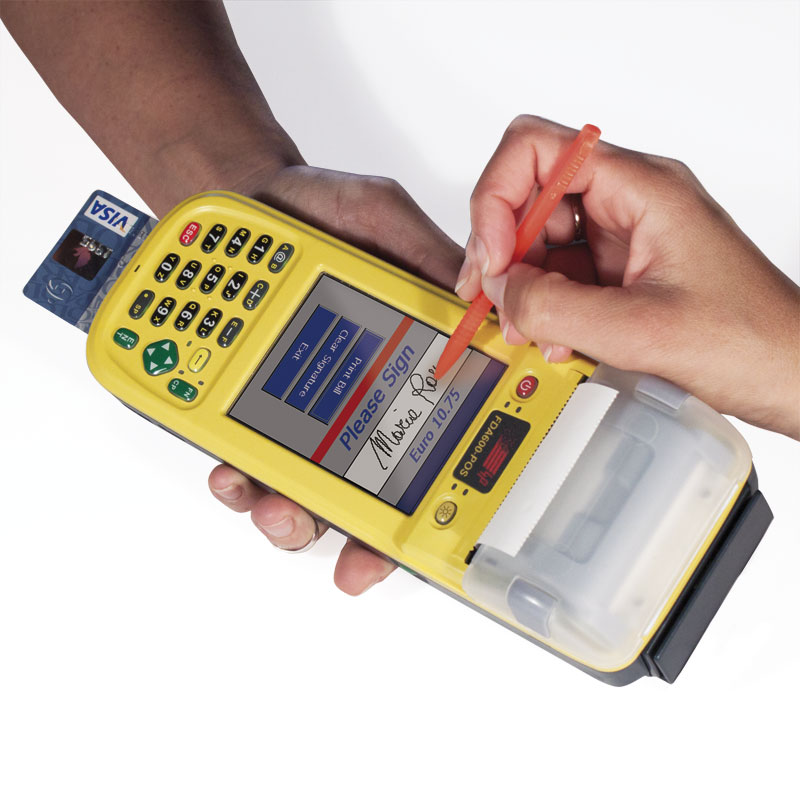 Rugged ALL IN ONE printer PDA for cashless payments FDA600-POS