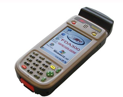 FDA300-robuster-Handcomputer-Magnetkartenleser