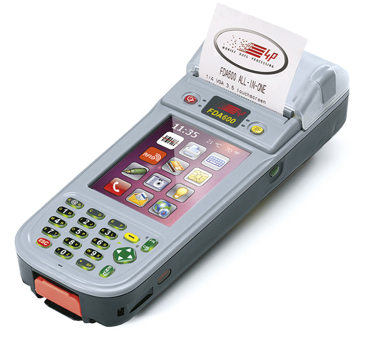 FDA600 ALL IN ONE printer PDA con POS Bancomat carte di credito FDA600 ALL IN ONE printer PDA con POS Bancomat carte di credito