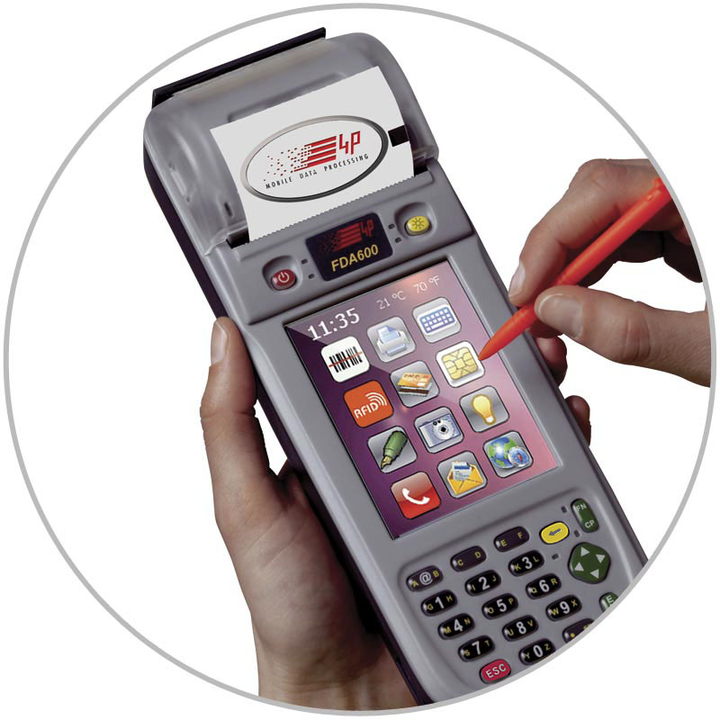 FDA600 ALL IN ONE rugged multifunctional handheld computer