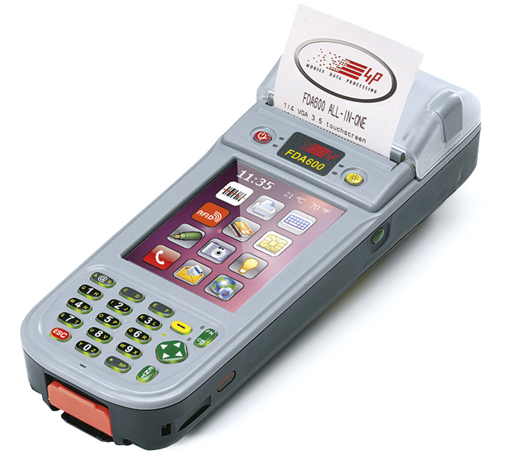 FDA600 impresora PDA TODO-EN-UNO con TPV incorporado para pagos sin efectivo