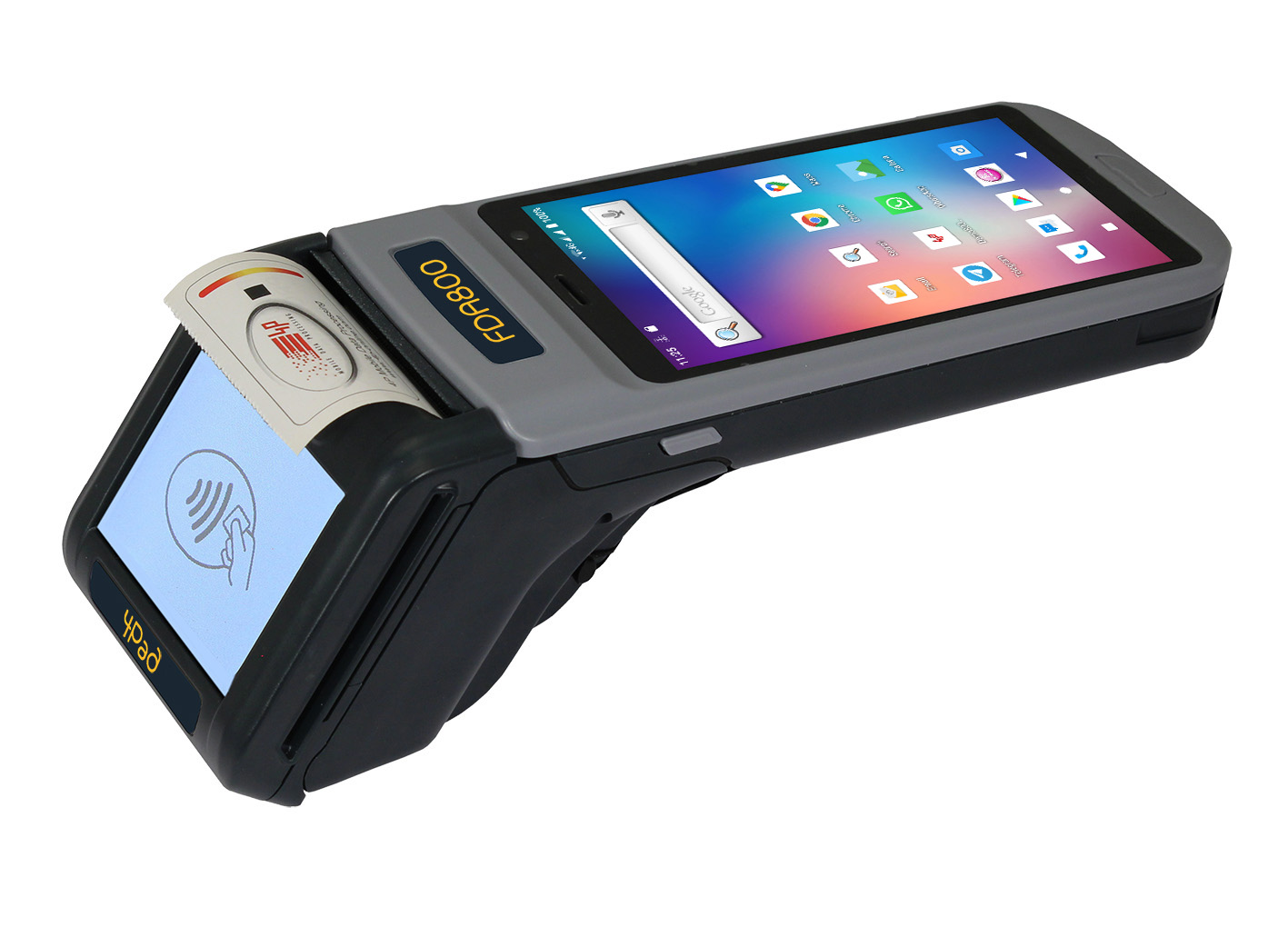 FDA800 Android ALL-IN-ONE rugged smartphone with embedded EFTPOS for electronic payments - features