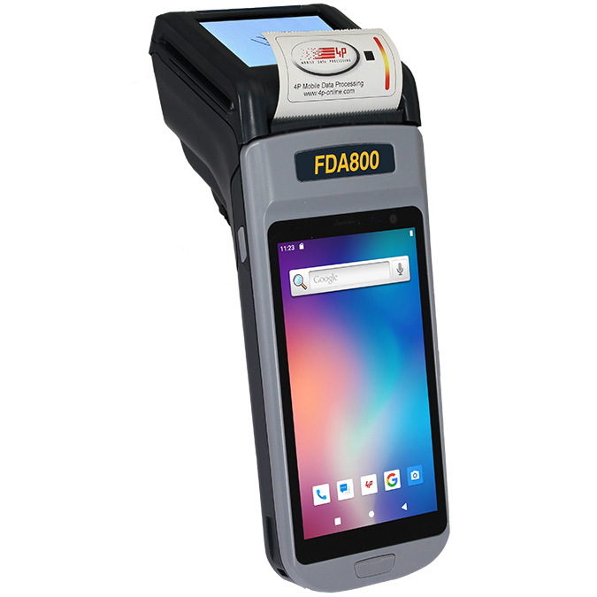 FDA800 rugged Android smartphone TUTTO-IN-UNO con POS integrato per pagamenti elettronici